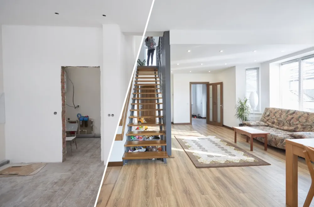 Rénovation maison à Péruwelz